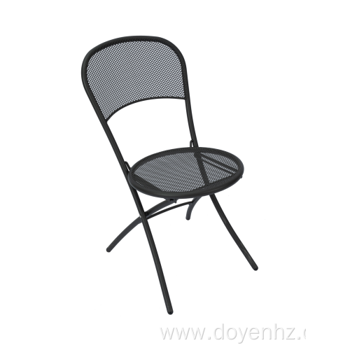 Outdoor Metal Folding Mesh Chair